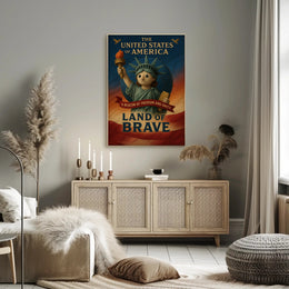 Land of the Brave Poster PosterGoat