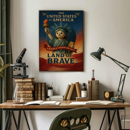 Land of the Brave Poster PosterGoat