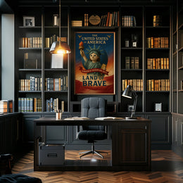 Land of the Brave Poster PosterGoat