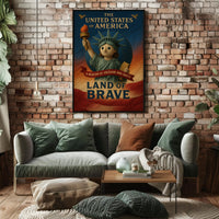 Land of the Brave Poster PosterGoat