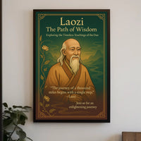 Laozi The Path of Wisdom Poster PosterGoat