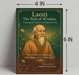 Laozi The Path of Wisdom Poster PosterGoat
