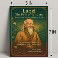 Laozi The Path of Wisdom Poster PosterGoat
