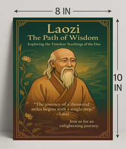 Laozi The Path of Wisdom Poster PosterGoat