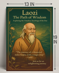 Laozi The Path of Wisdom Poster PosterGoat
