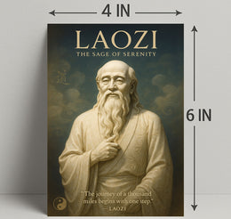 Laozi The Sage of Serenity Poster PosterGoat
