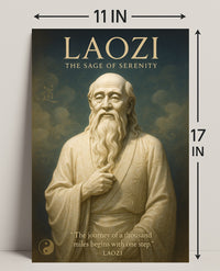 Laozi The Sage of Serenity Poster PosterGoat