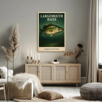 Largemouth Bass Poster PosterGoat