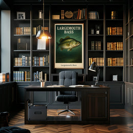 Largemouth Bass Poster PosterGoat