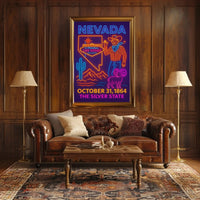 Las Vegas Neon Heritage Travel Poster PosterGoat