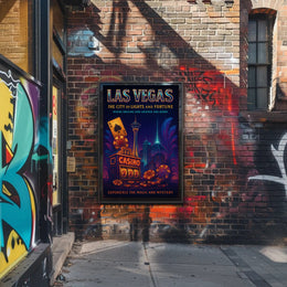 Las Vegas The City of Lights and Fortune Poster PosterGoat