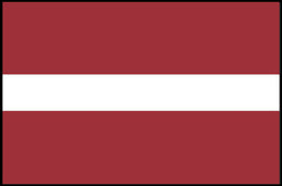 Latvian Flag Artwork - Country Flag Poster PosterGoat