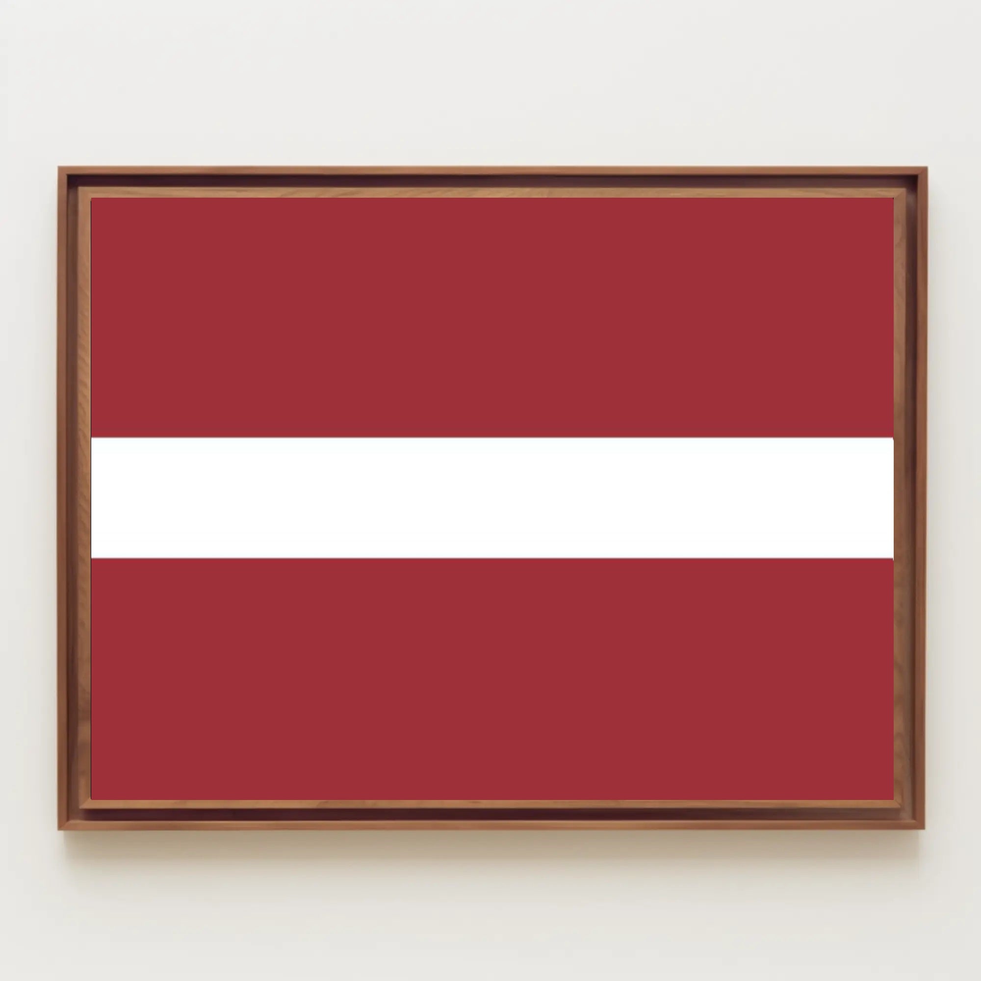 Latvian Flag Artwork - Country Flag Poster PosterGoat