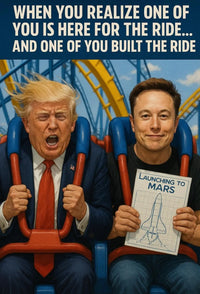 Launching to Mars Futuristic Sci-Fi Poster PosterGoat