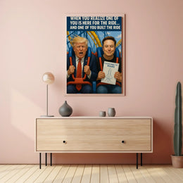 Launching to Mars Futuristic Sci-Fi Poster PosterGoat