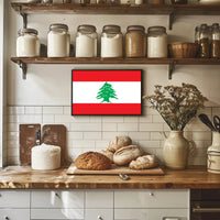 Lebanese Flag National Symbolism Country Flag Poster PosterGoat