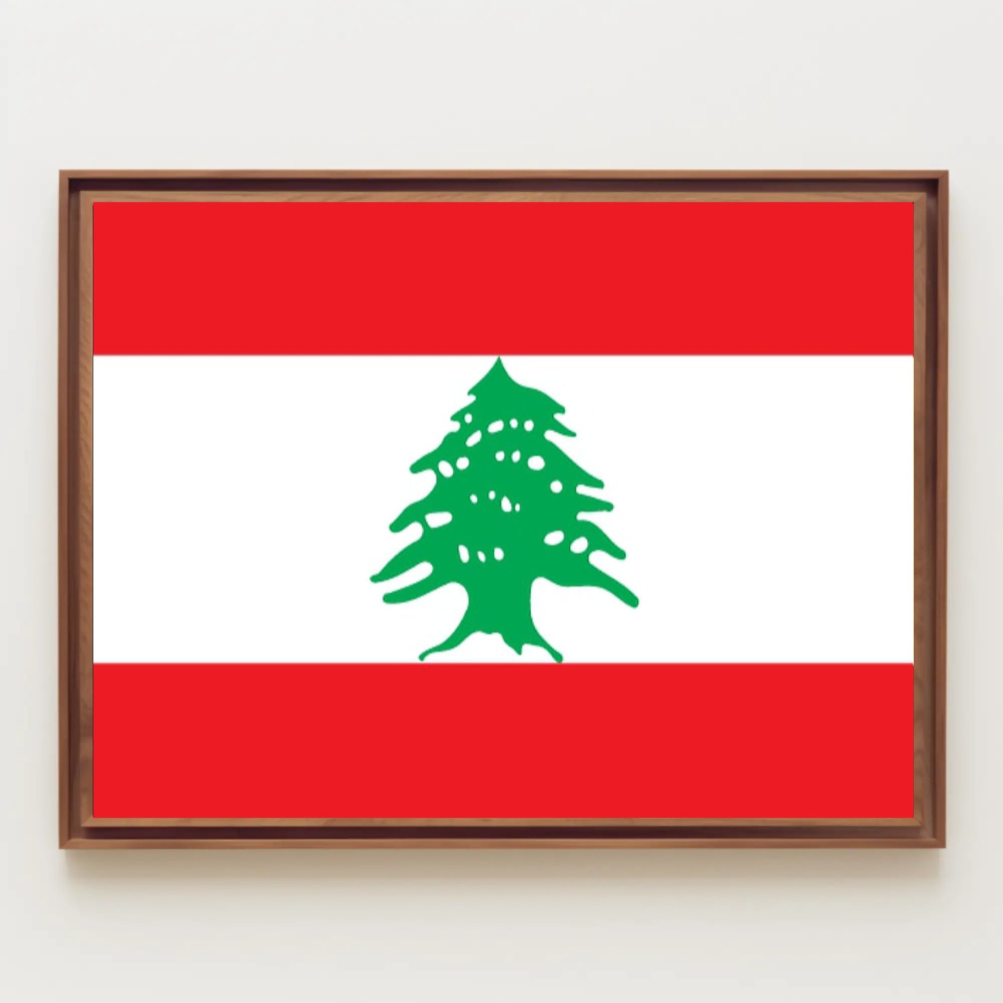 Lebanese Flag National Symbolism Country Flag Poster PosterGoat