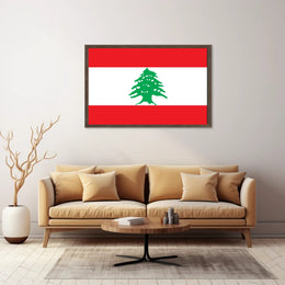 Lebanese Flag National Symbolism Country Flag Poster PosterGoat