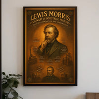 Lewis Morris Visionary of Industrial Progress Poster PosterGoat