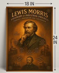 Lewis Morris Visionary of Industrial Progress Poster PosterGoat