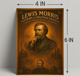 Lewis Morris Visionary of Industrial Progress Poster PosterGoat