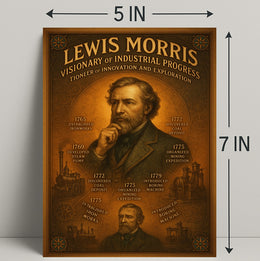 Lewis Morris Visionary of Industrial Progress Poster PosterGoat