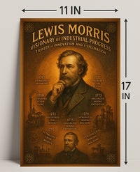 Lewis Morris Visionary of Industrial Progress Poster PosterGoat