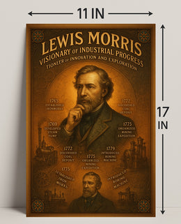 Lewis Morris Visionary of Industrial Progress Poster PosterGoat