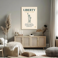 Liberty A Beacon of Hope Poster PosterGoat