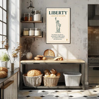 Liberty A Beacon of Hope Poster PosterGoat