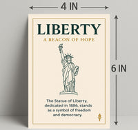 Liberty A Beacon of Hope Poster PosterGoat