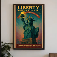 Liberty Enlightening the World Poster PosterGoat