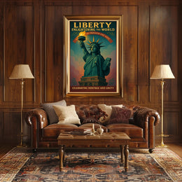 Liberty Enlightening the World Poster PosterGoat