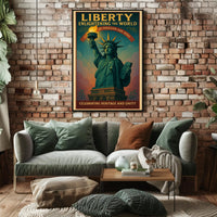 Liberty Enlightening the World Poster PosterGoat