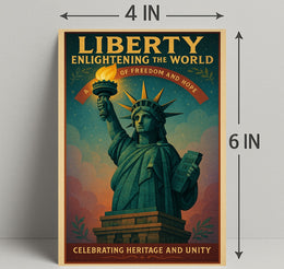 Liberty Enlightening the World Poster PosterGoat