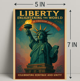 Liberty Enlightening the World Poster PosterGoat