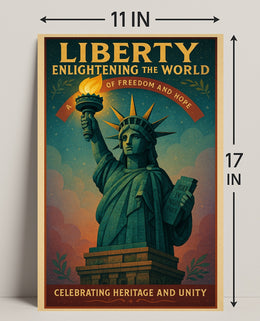 Liberty Enlightening the World Poster PosterGoat