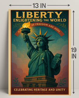 Liberty Enlightening the World Poster PosterGoat