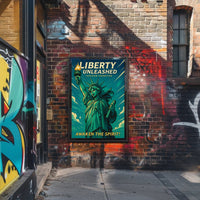 Liberty Unleashed Wall Art Print for Home Decor PosterGoat