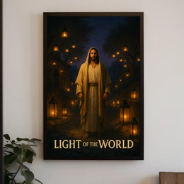 Light of the World Spiritual Historical Poster PosterGoat