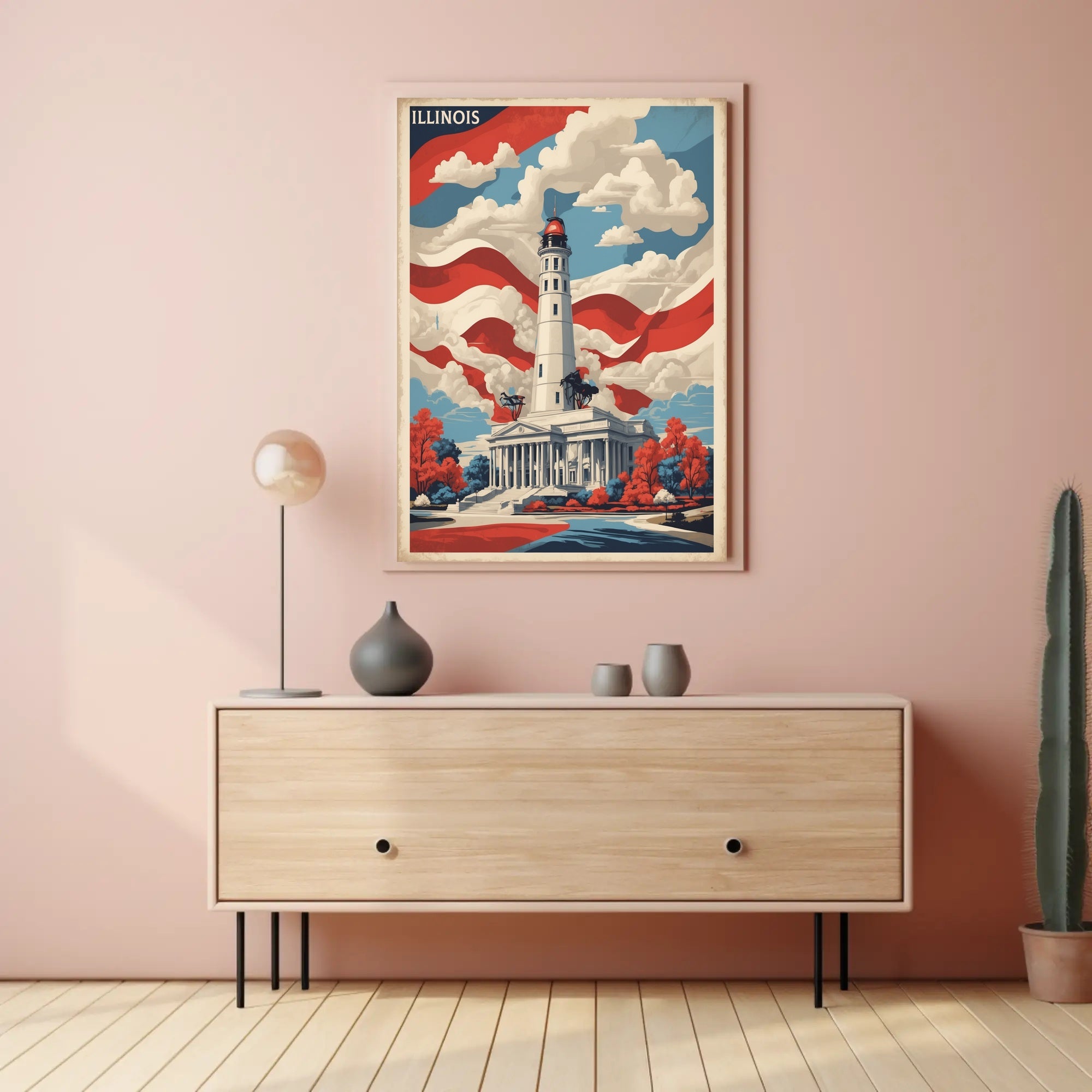 Lighthouse and Heritage Vibes: Cultural or Heritage Poster PosterGoat