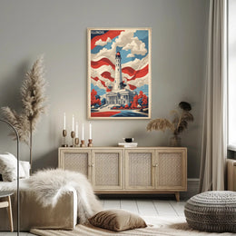Lighthouse and Heritage Vibes: Cultural or Heritage Poster PosterGoat