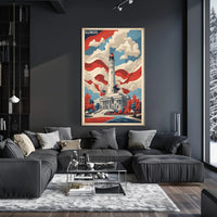 Lighthouse and Heritage Vibes: Cultural or Heritage Poster PosterGoat