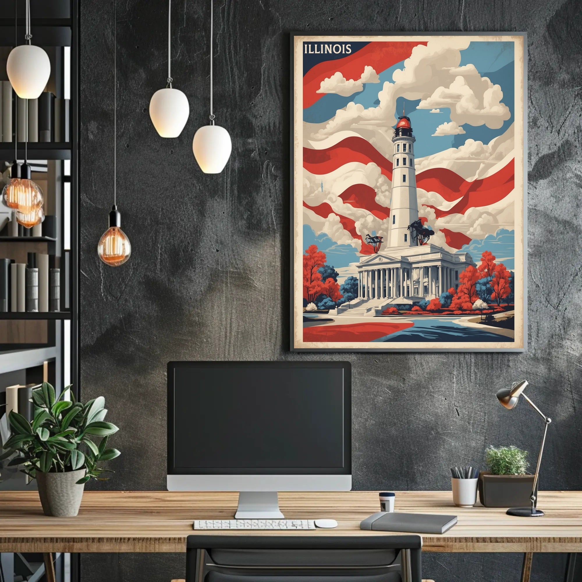 Lighthouse and Heritage Vibes: Cultural or Heritage Poster PosterGoat