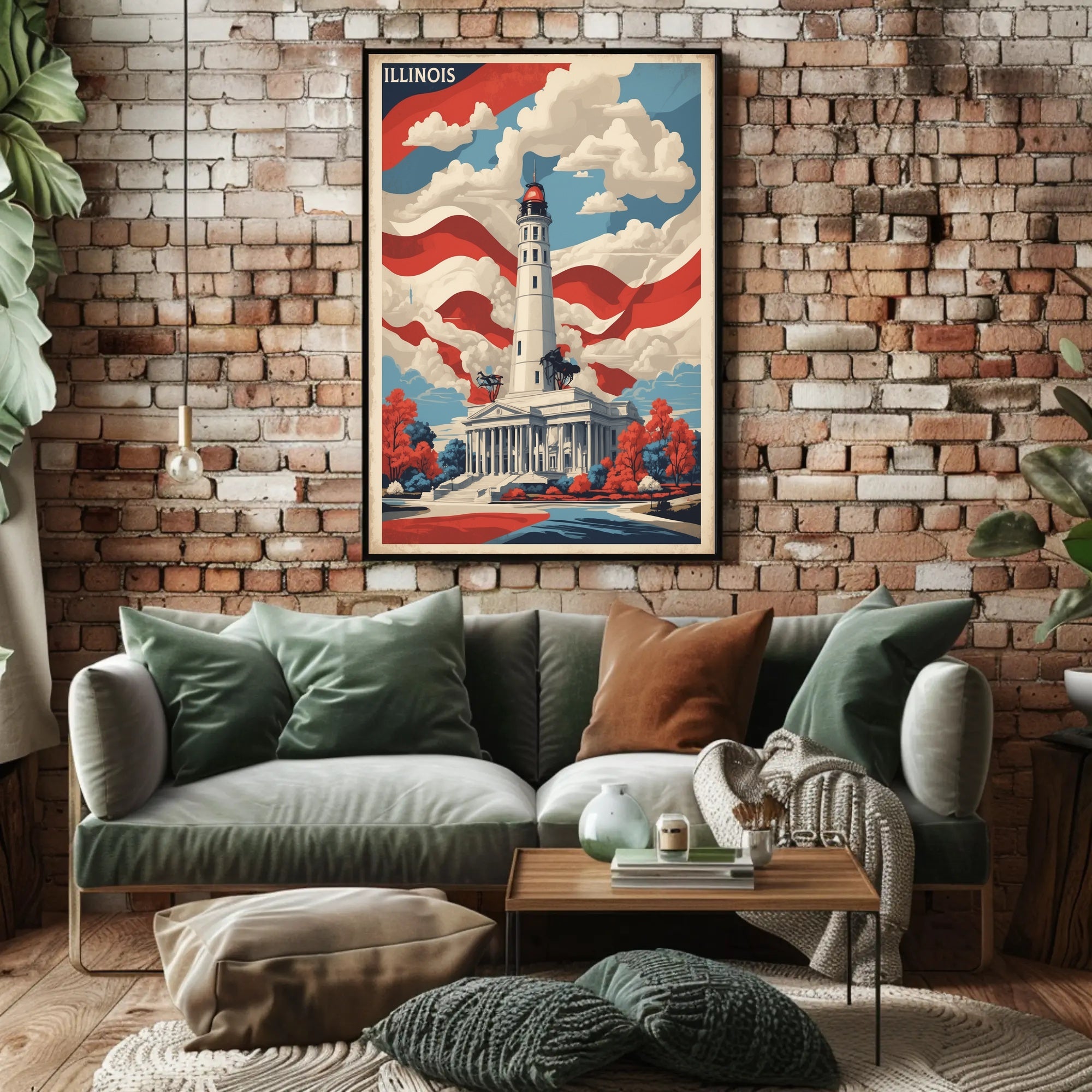 Lighthouse and Heritage Vibes: Cultural or Heritage Poster PosterGoat