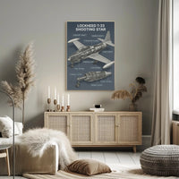 Lockheed T-33 Shooting Star Poster PosterGoat