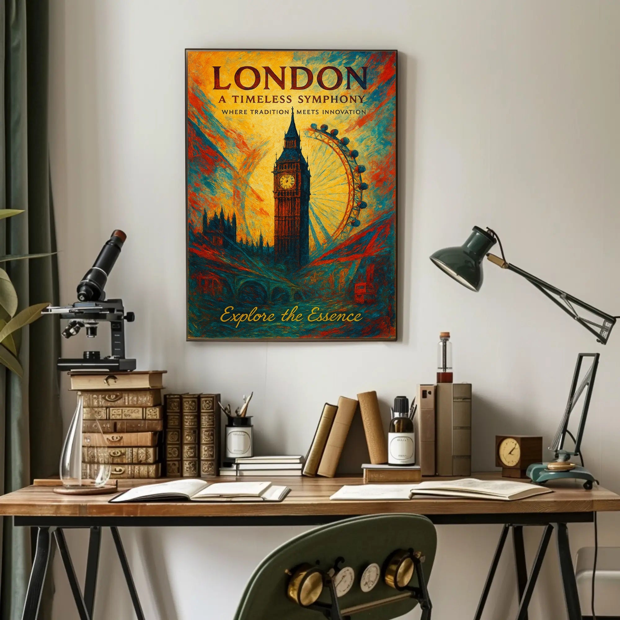 London A Timeless Symphony Poster PosterGoat