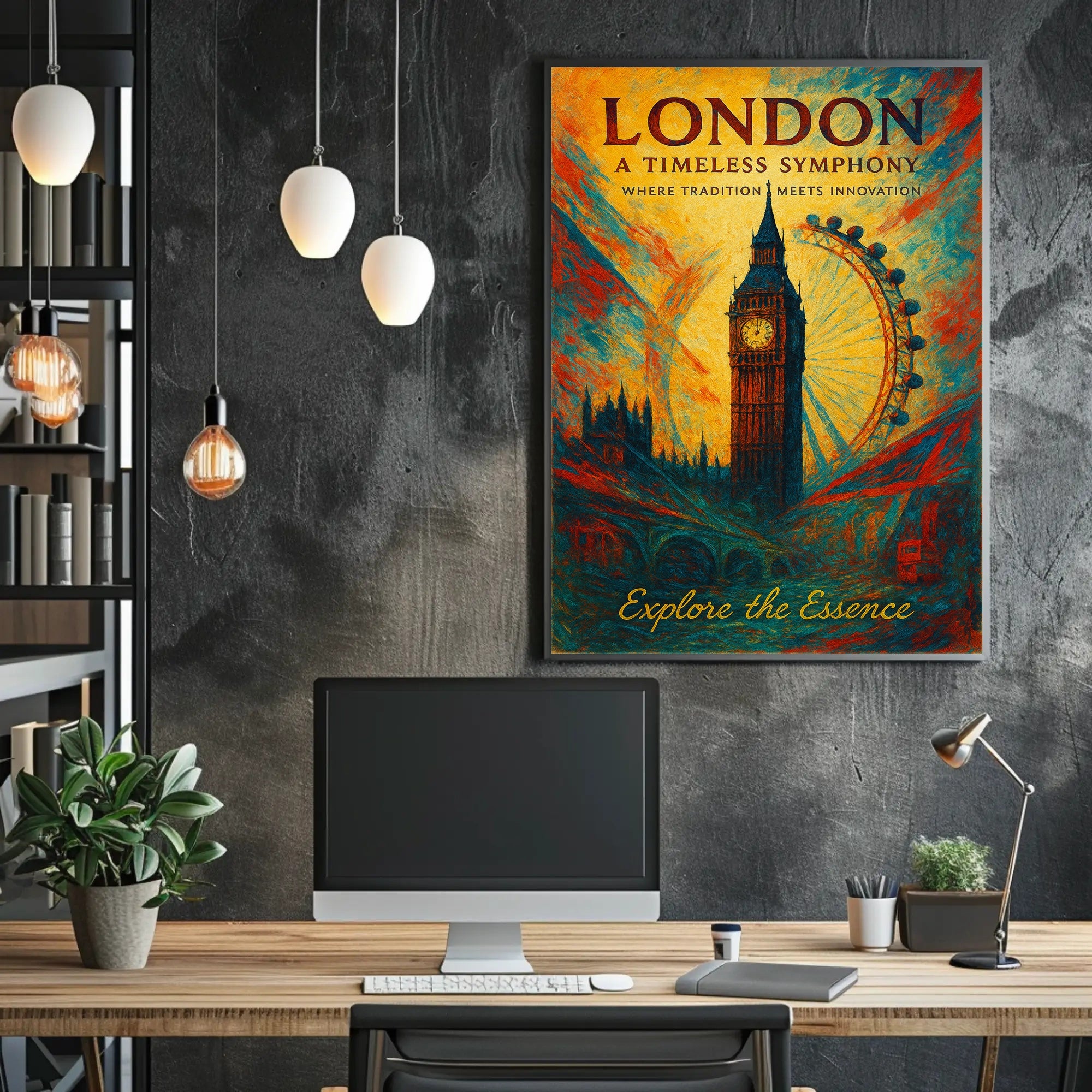 London A Timeless Symphony Poster PosterGoat