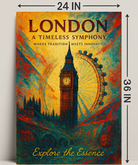 London A Timeless Symphony Poster PosterGoat