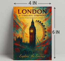 London A Timeless Symphony Poster PosterGoat